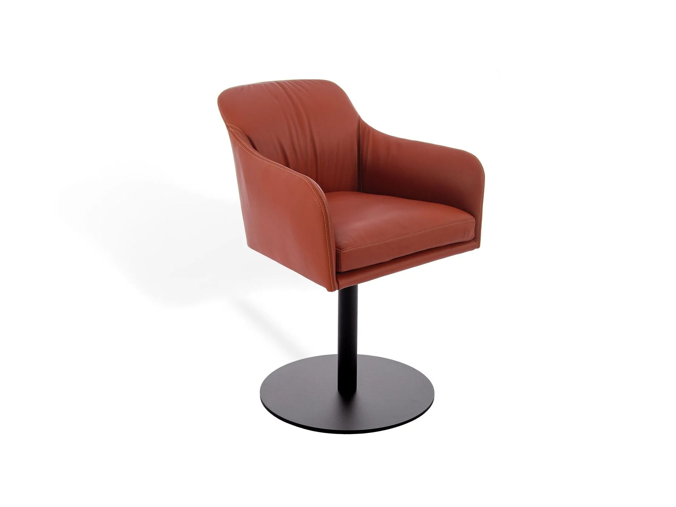 Вращающийся мягкий стул с подлокотниками KFF Youma Casual ARCH-00019658