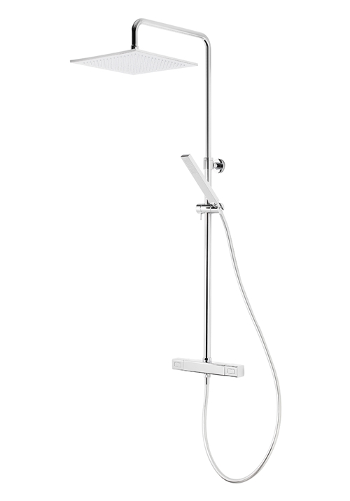 1381705 Душевая Головка Mix Square 150Cc M 254X254Mm Hafa  Хромированный  - Вид №2