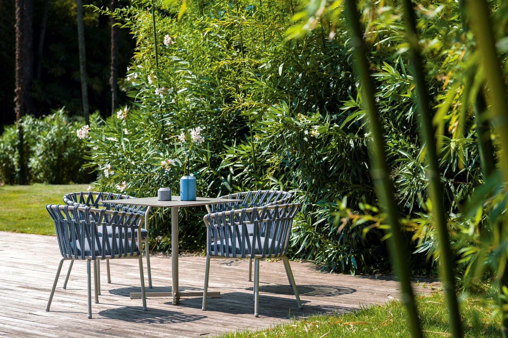 Алюминиевый стул с порошковым покрытием с подлокотниками Varaschin Emma Cross ARCH-00084415 - Вид №11