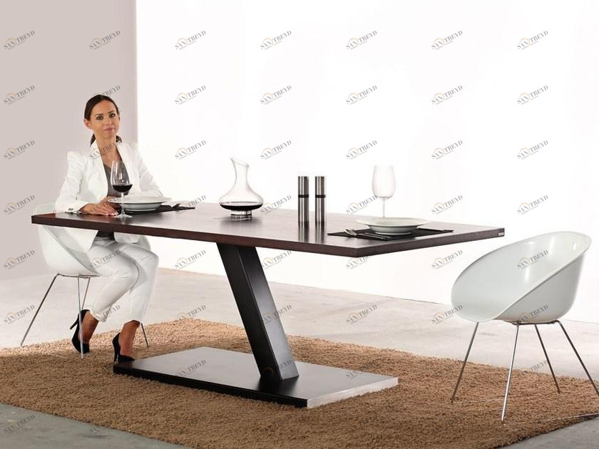 Wissmann raumobjekte Прямоугольный деревянный обеденный стол  609 