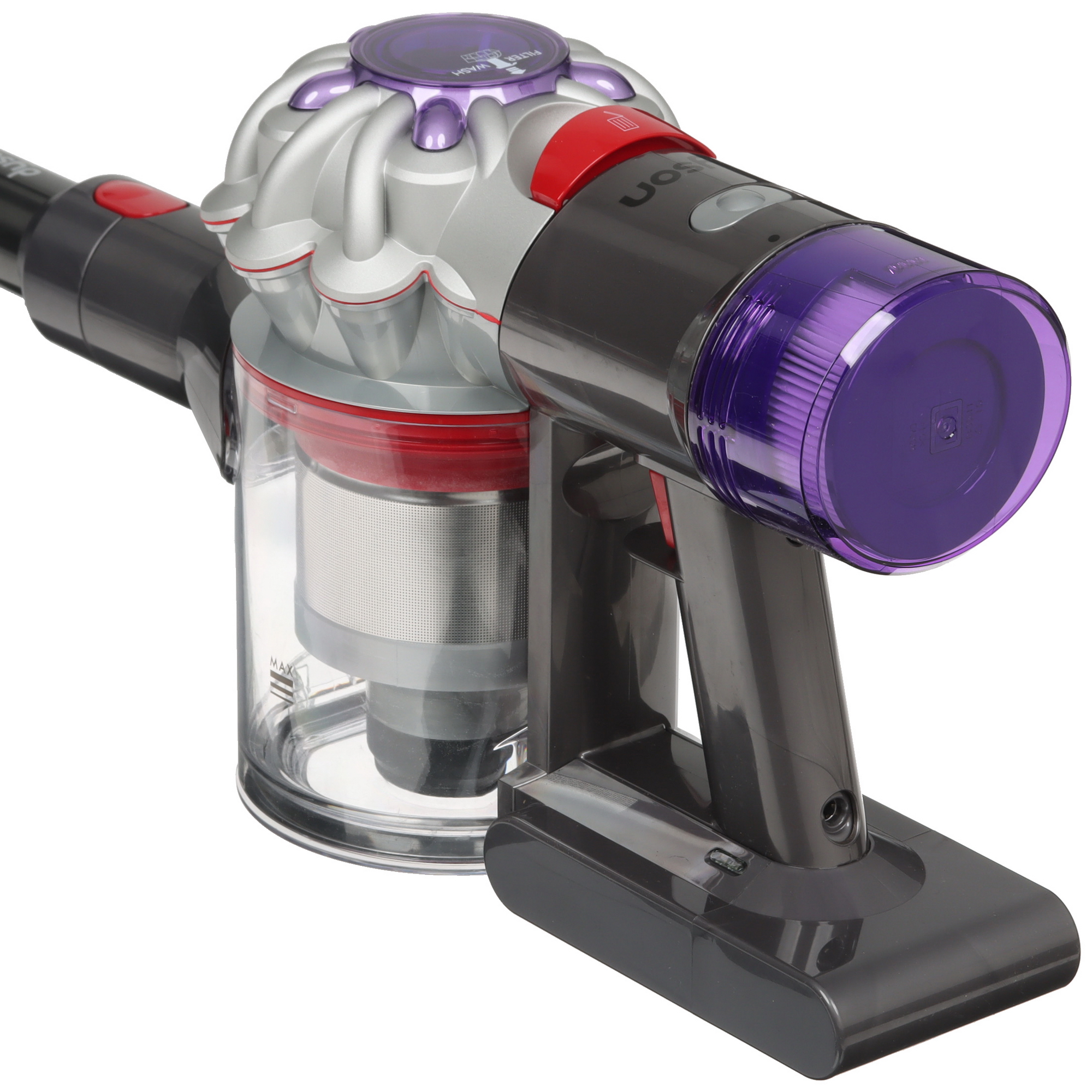 5470960 Пылесос  вертикальный  Dyson V8 SV25  серебристый STDN-0042625 - Вид №4