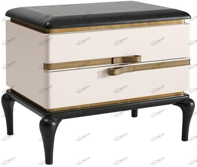 A.R. Arredamenti Прикроватная тумба с ящиками Dilan D86