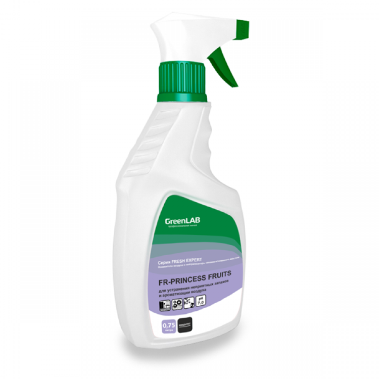 FR-262/05 GreenLAB FR - PRINCESS FRUITS, 0.75 л. для устранения неприятных запахов и ароматизации воздуха 
