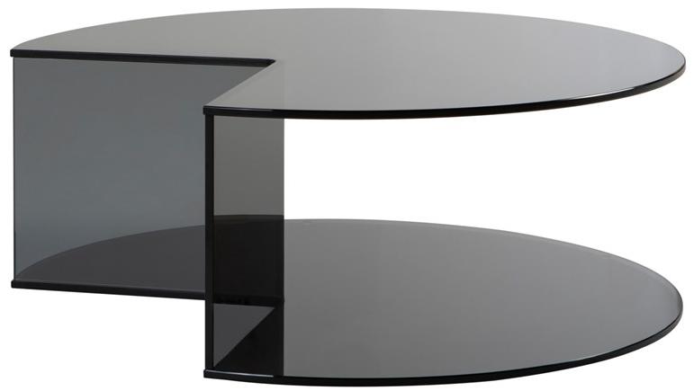 Tonin Casa Круглый журнальный столик из хрусталя sun-id-1377229 - Вид №3