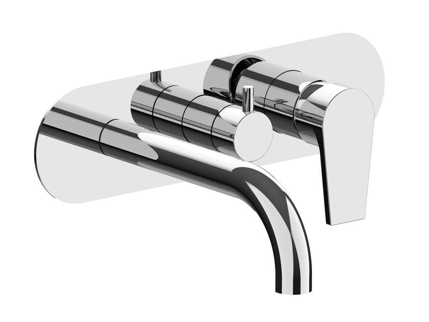 Однорычажный встраиваемый смеситель для ванны с переключателем Rubinetterie Frattini отдельная эстетика ARCH-00109638