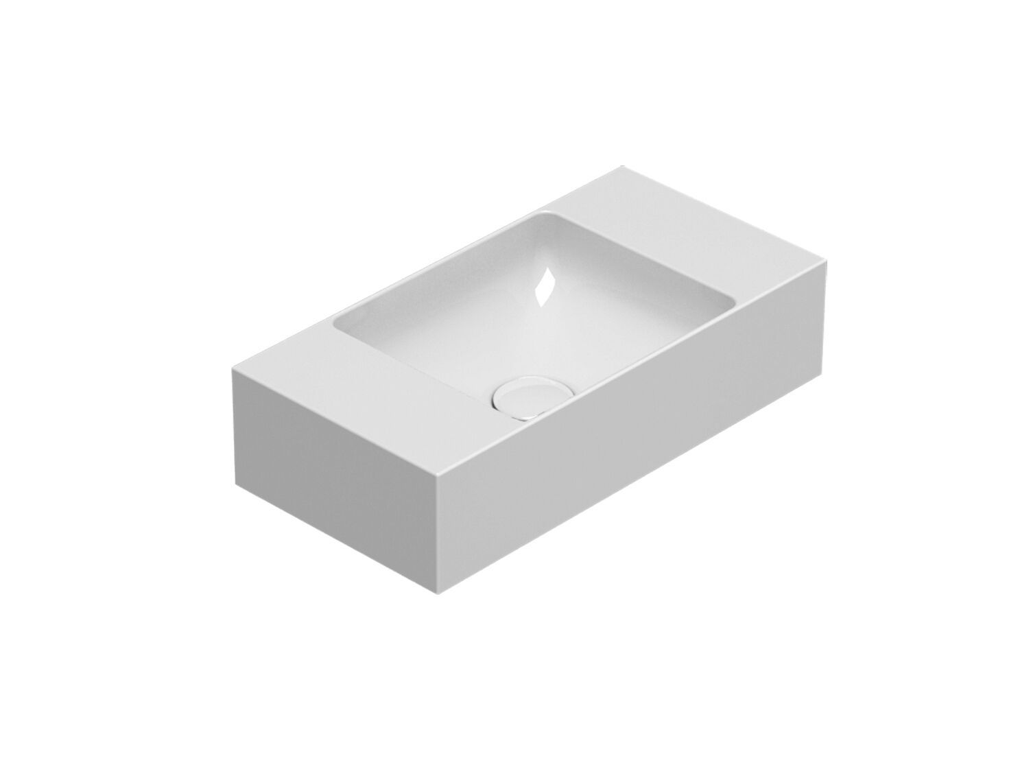 Керамическая прямоугольная раковина Ceramica Globo плиты ARCH-00013486