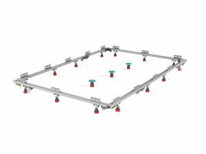 150177 MEPA  Подставки для душевых поддонов Монтажная рама SF 120/180