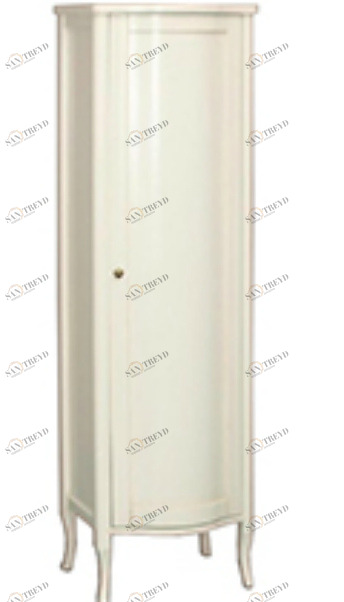 Витрина MIGLIORE Bella ML.BLL-VE450.AV с дверцей, белый матовый 