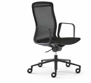 ESTEL GROUP Регулируемое по высоте сетчатое офисное кресло на колесиках