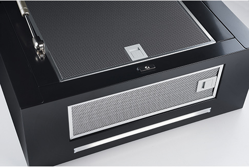 330.0489.612 Better, серия smart, 90 см, 800 м3/ч, led, сенсорное управление touch control, fsfl 905 bk, черное стекло Franke  - Вид №3