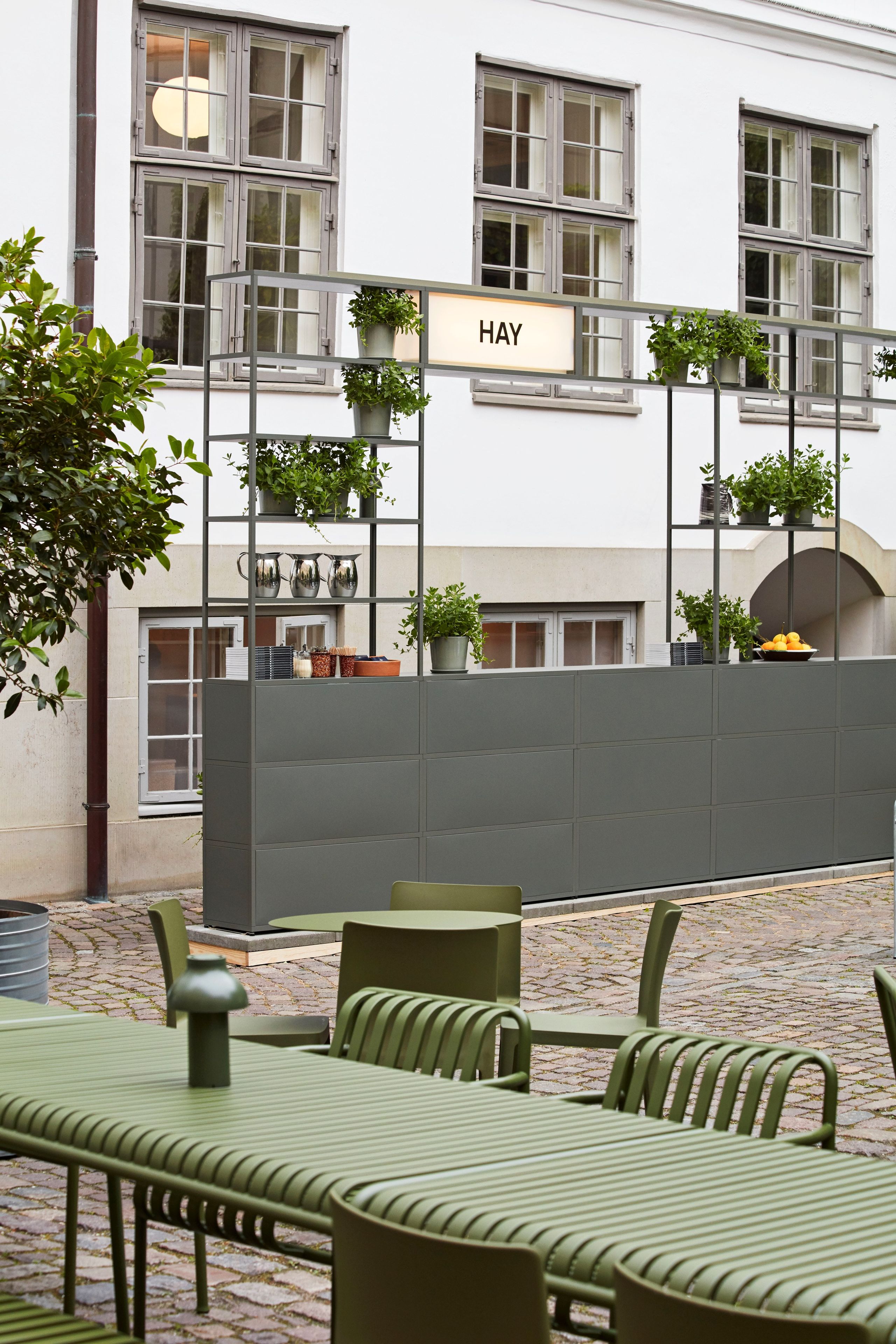 Стальной прямоугольный садовый стол Hay Палисад ARCH-00140041 - Вид №17