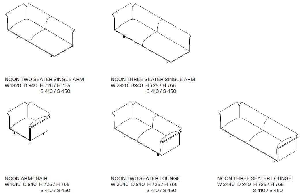 Ткань диван Ross Gardam полдень ARCH-00026406 - Вид №2