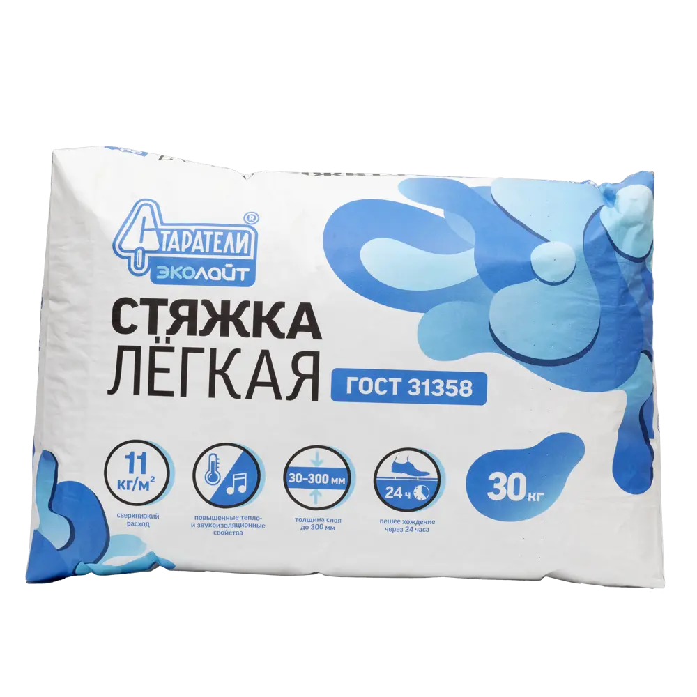 Стяжка пола Старатели Легкая 30 кг 18569561 STLM-2212514 