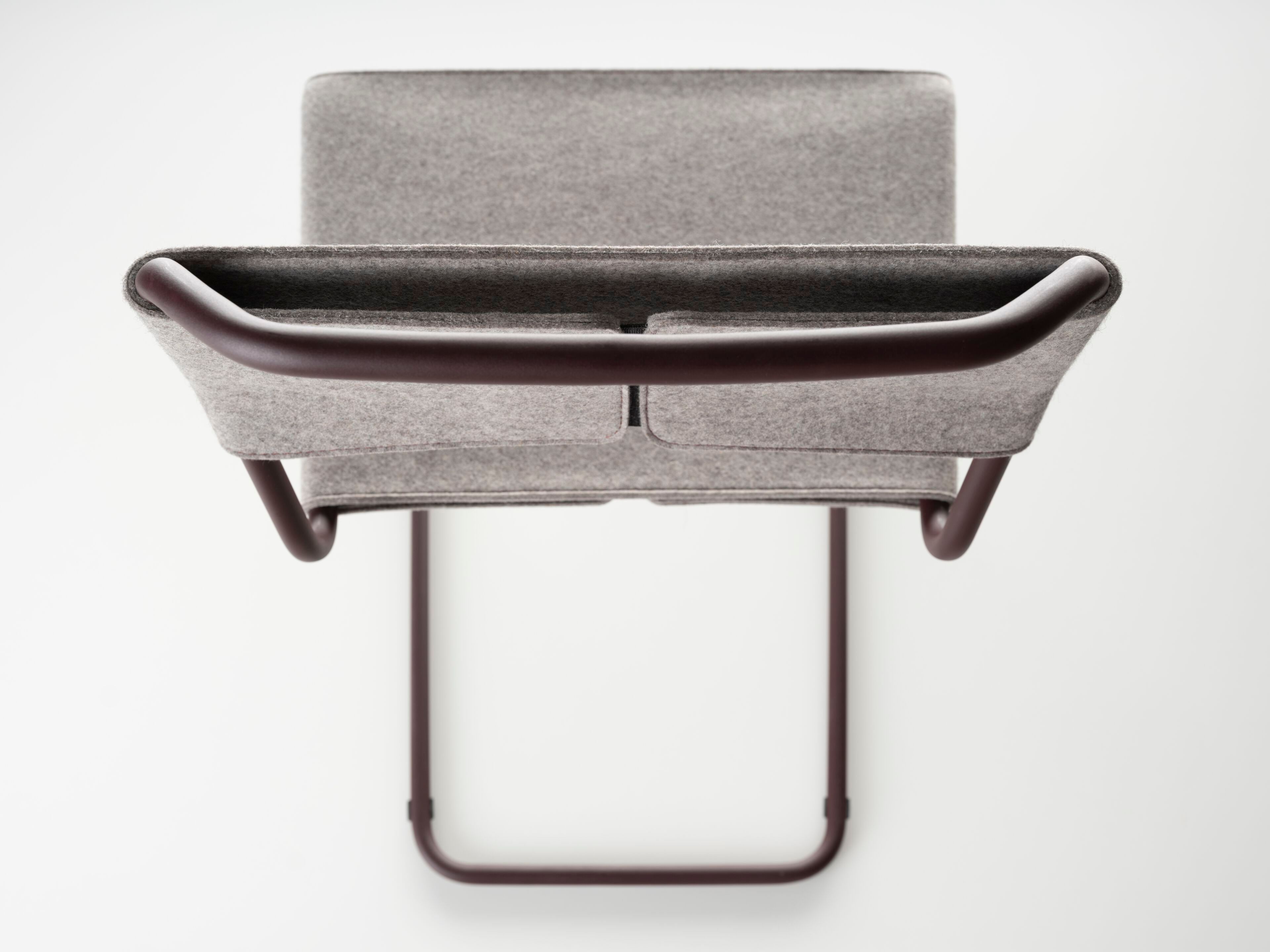 Войлочный консольный стул без подлокотников Alias B-KINI ARCH-00013044 - Вид №3