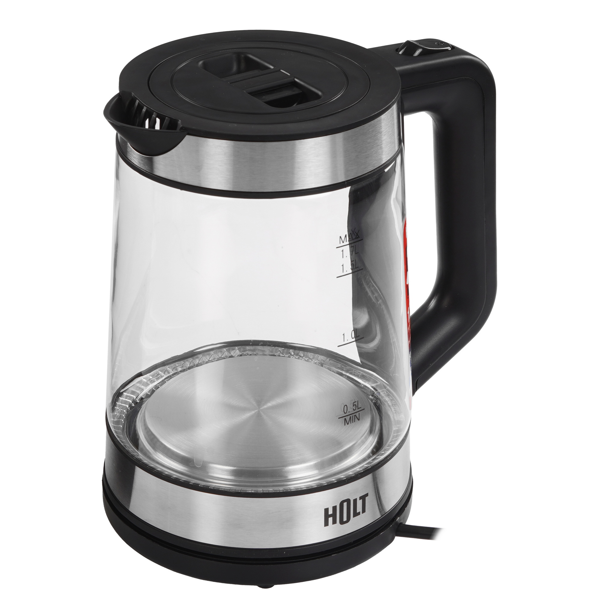 9283438 Электрочайник Holt HT-KT-012 серебристый STDN-0132884 - Вид №2