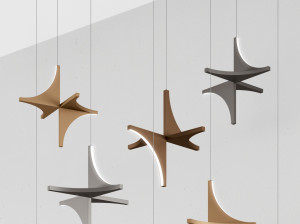 Алюминиевый светодиодный подвесной светильник с регулируемой яркостью