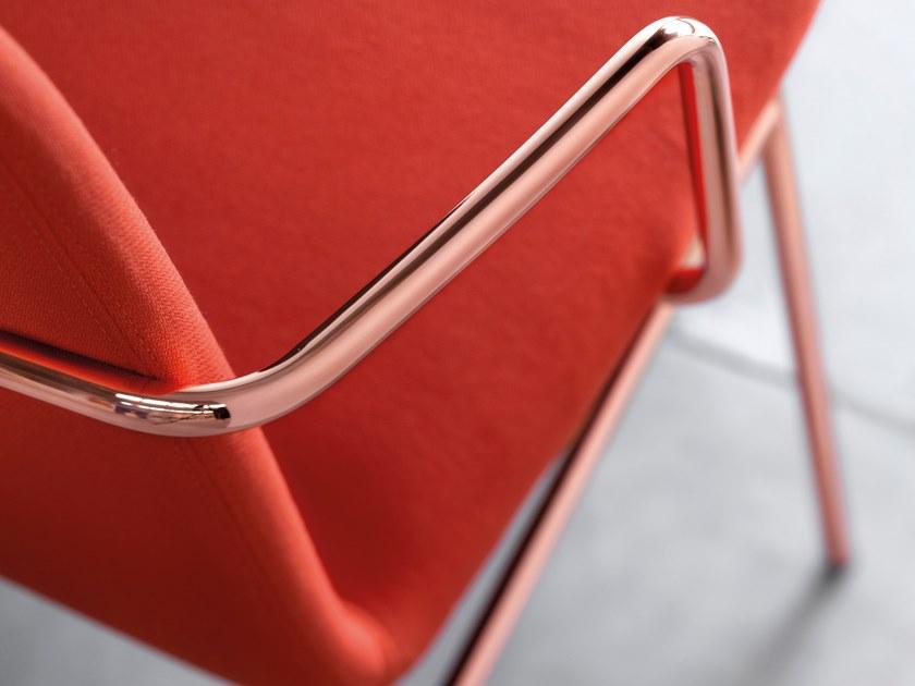 TrabA' Стул из ткани с подлокотниками Bardot 0034-met-tu-cb - Вид №2