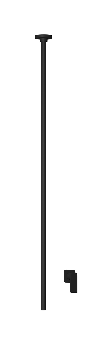 Потолочный Смеситель с встроенным в стену дистанционным управлением WE ARE IB k3210np Matt Black K3