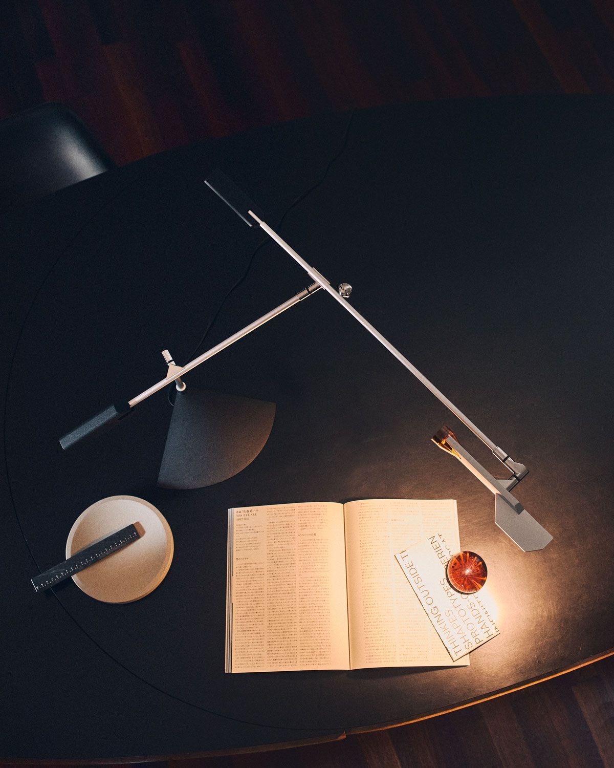 Настольная лампа из анодированного алюминия Stilnovo HALLEY ARCH-00150585 - Вид №1