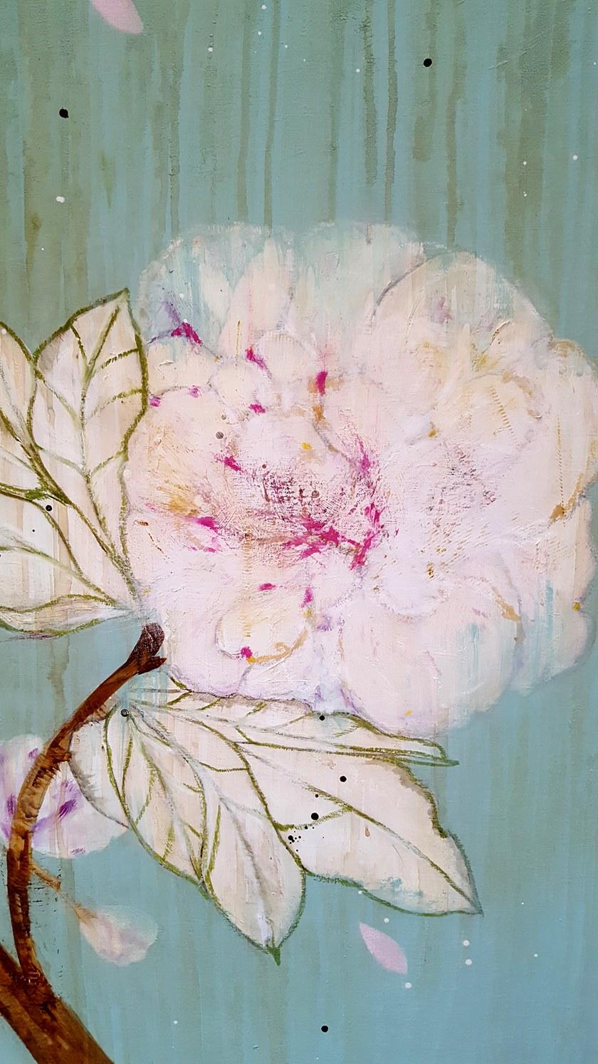 ICI ET LÀ Смешанная техника на холсте K. fabrizzi Kf31 - Вид №2