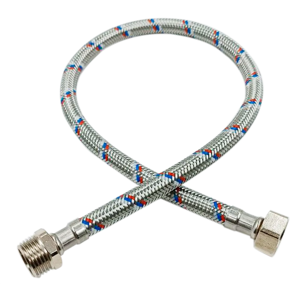 Гибкая подводка РОСТЕРМ для водоснабжения 1/2" 80 см 89409397 STLM-1569778 - Вид №1