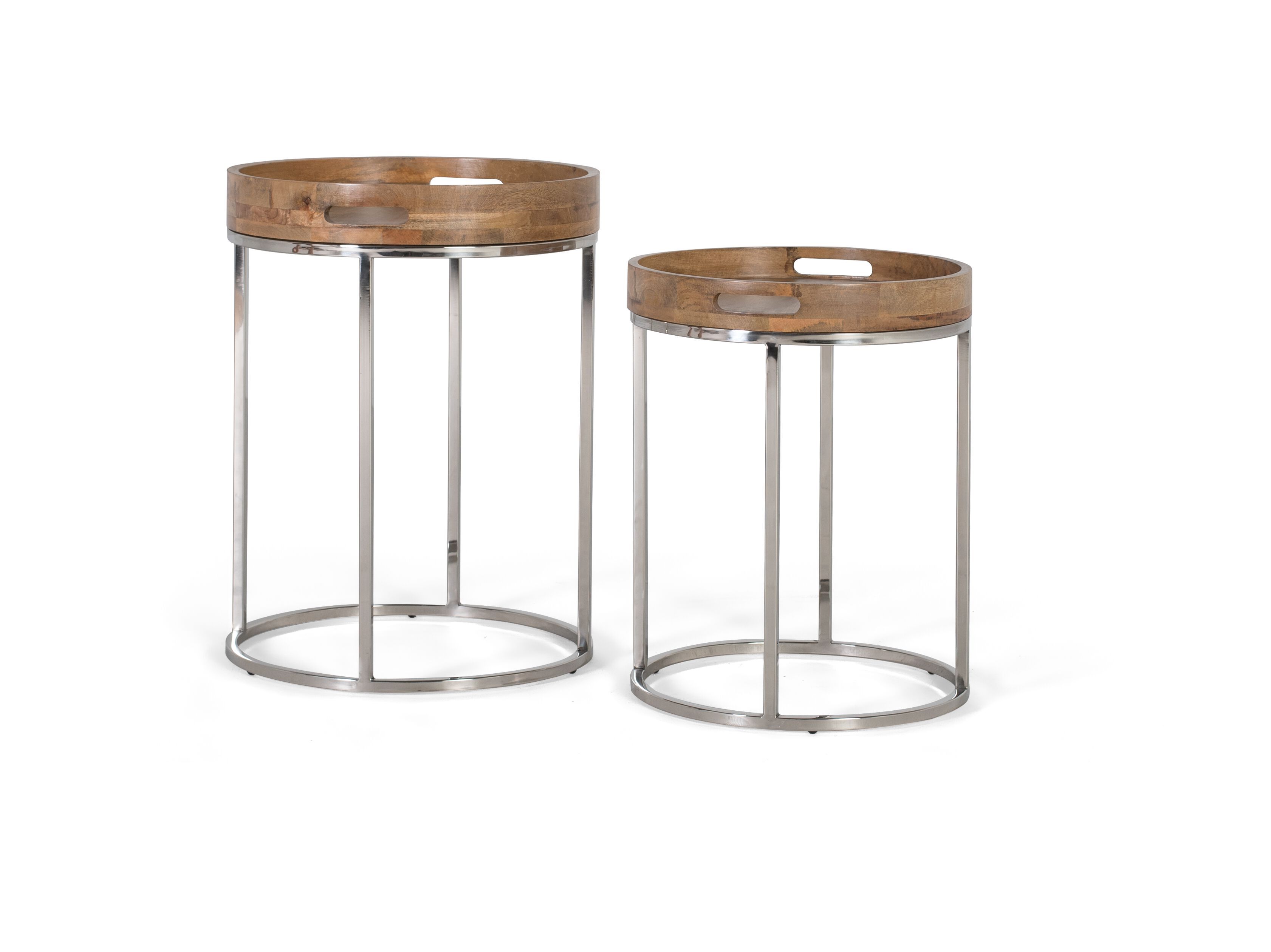 Высокий круглый журнальный столик Giner y Colomer 1560 ARCH-00026651