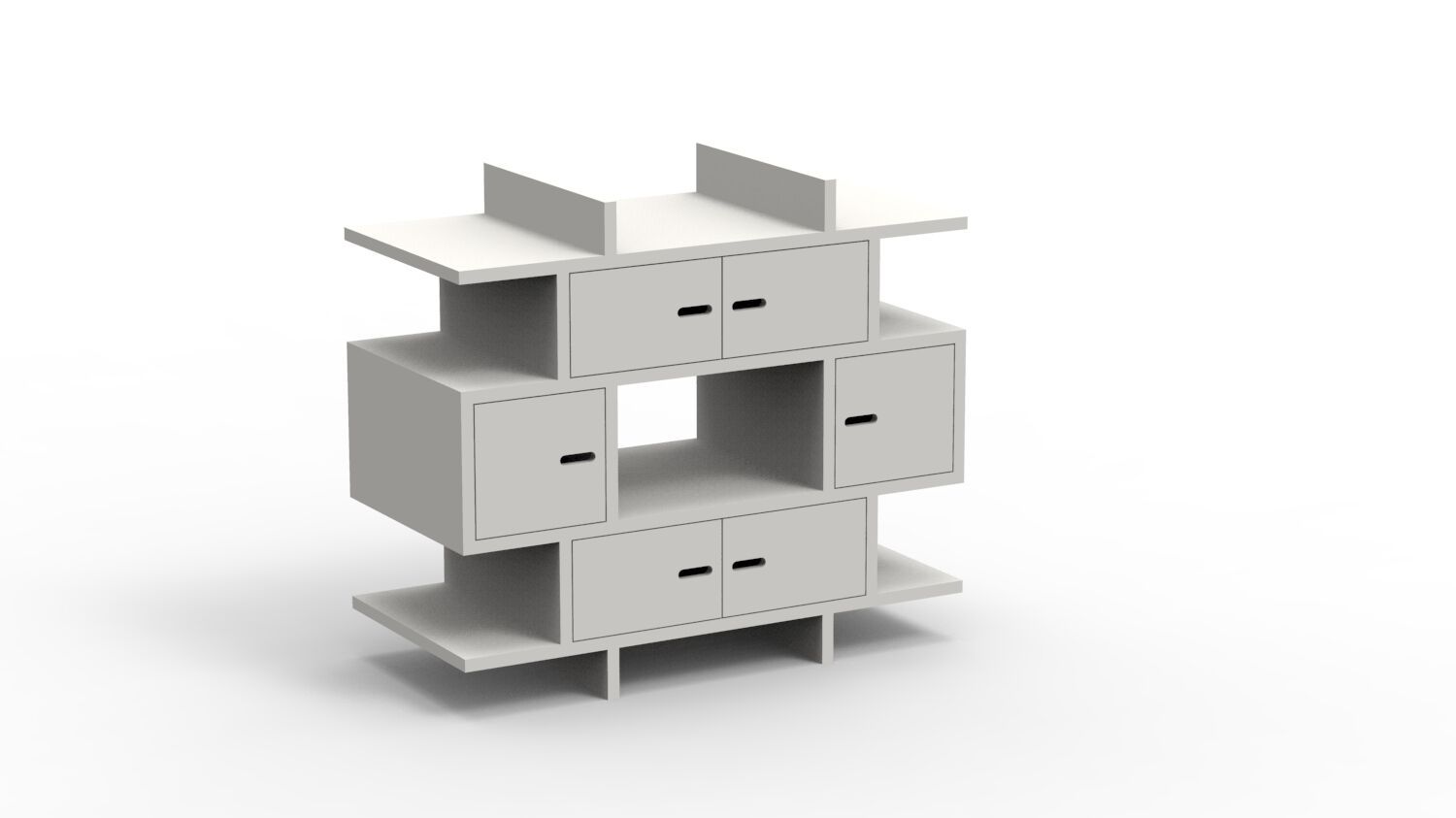 Шкаф для хранения МДФ Mathy by Bols MADAKET ARCH-00097602 - Вид №14