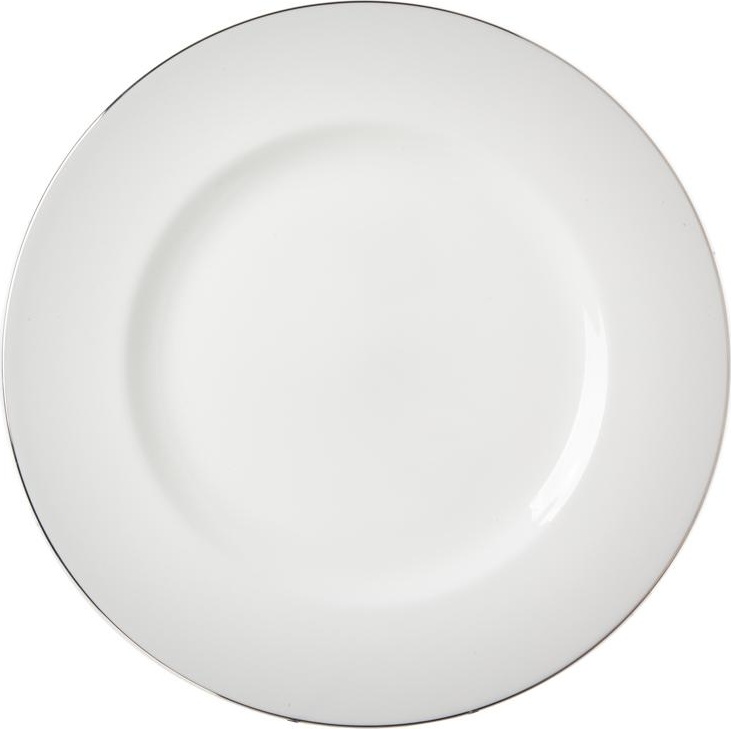 63064 Dibbern Тарелка десертная Dibbern "Платиновая линия" 16см Фарфор костяной 