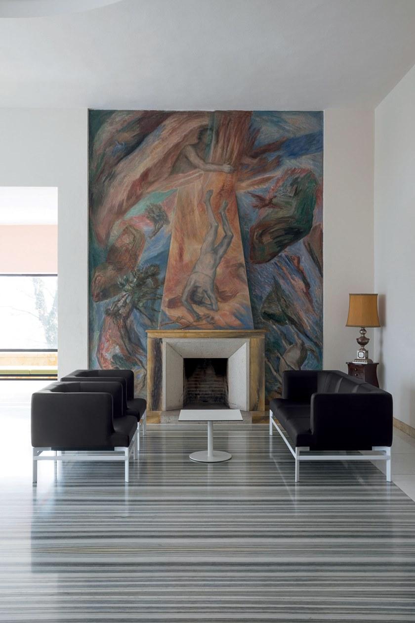 Luxy Кожаное кресло с подлокотниками Ponte sun-id-1377541 - Вид №1