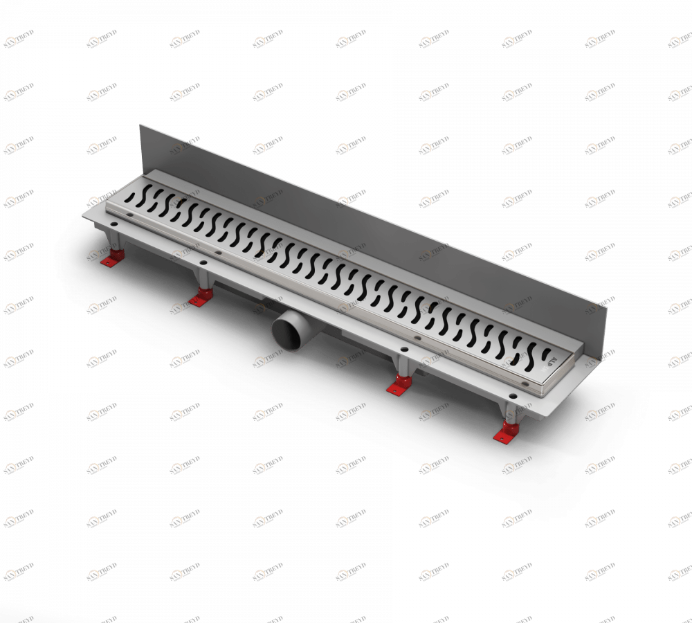Водоотводящий желоб ALPEN Harmony ALP-850HN2 к стене с рамкой 