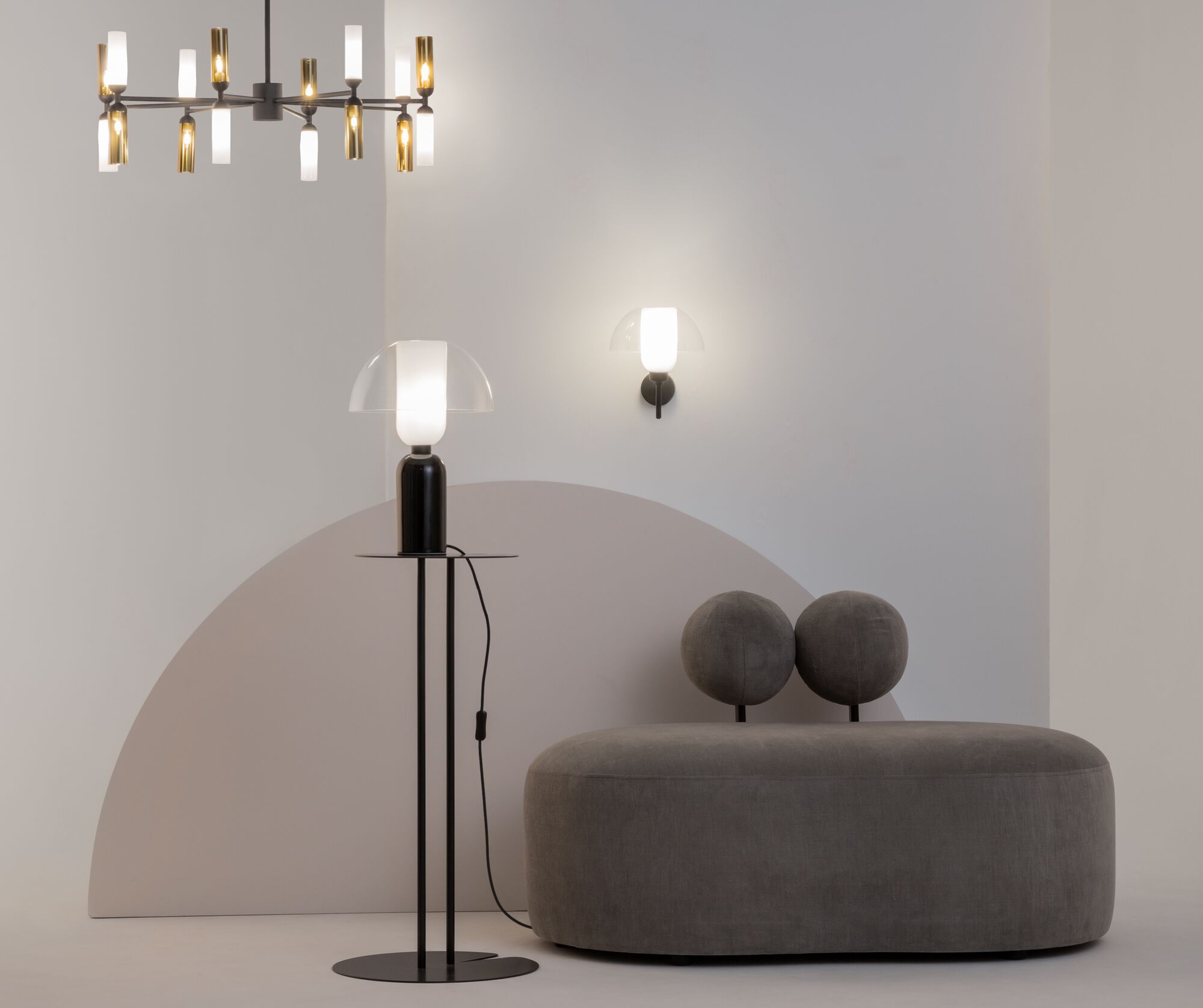 Стеклянная настольная лампа Maytoni память ARCH-00151762 - Вид №10