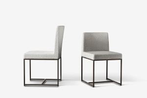 Мягкий стул из ткани