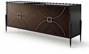 Carpanese Home Комод деревянный с распашными дверцами и ящиками Contemporary 7002