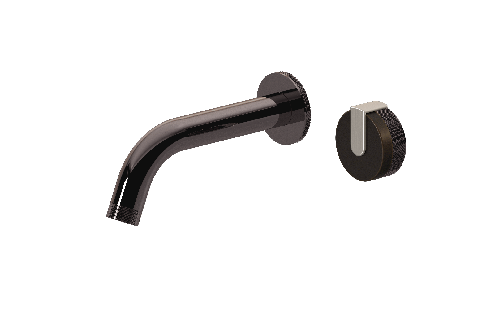 E-11535-R1OB-L1BNi-OX Настенный прогрессивный смеситель скрытого монтажа для раковины GRAFF MOD+