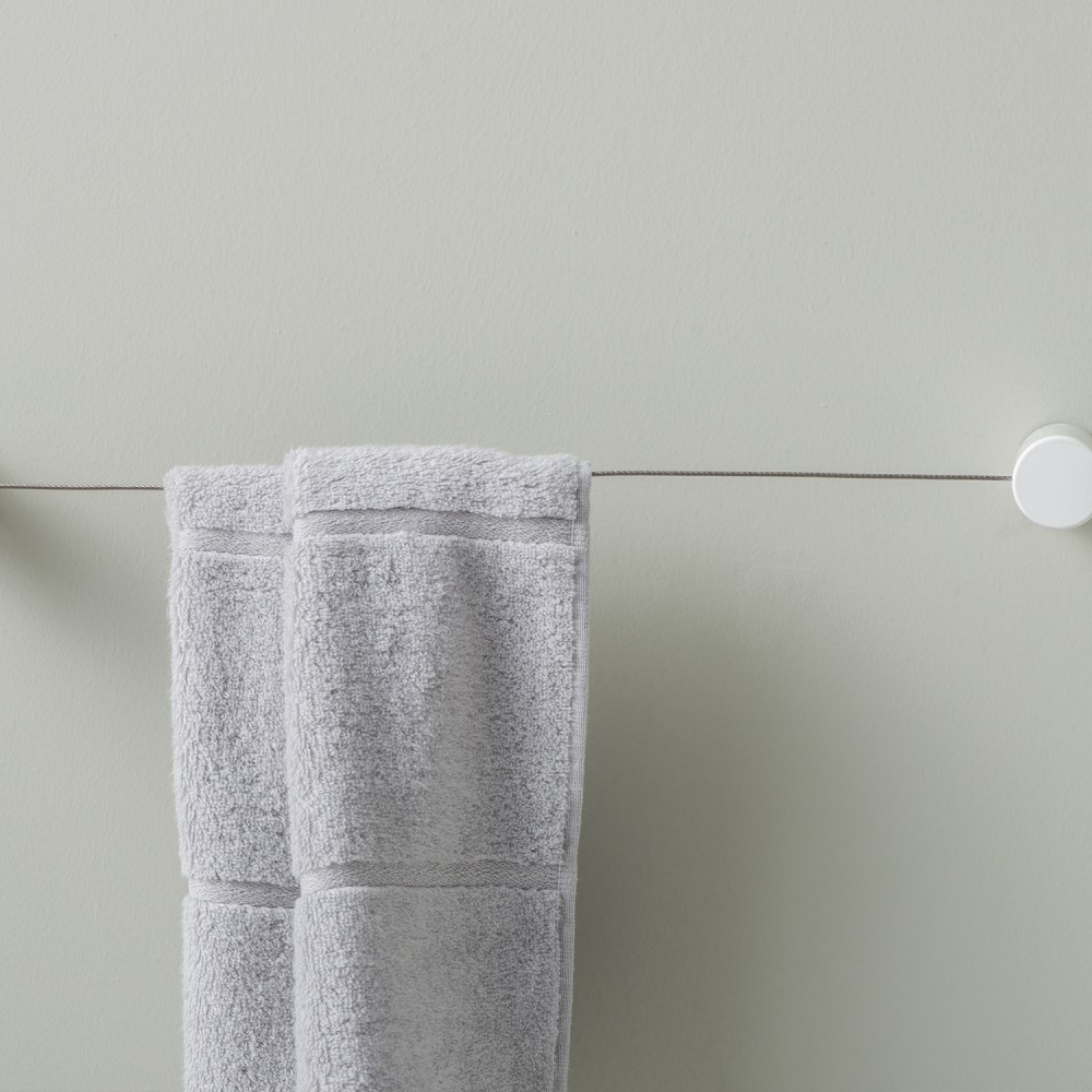 EVDT102EVER Life Design Держатель для полотенец настенный - Dot  Непрозрачный белый  - Вид №7