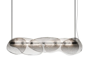 Стеклянный светодиодный подвесной светильник