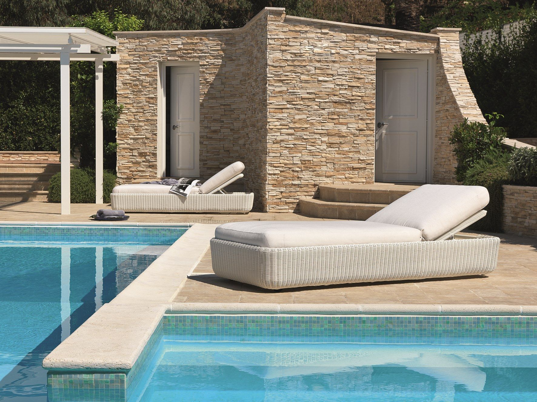 Waprolace®откидной садовый шезлонг Unopiù ARCH-00027916 - Вид №10