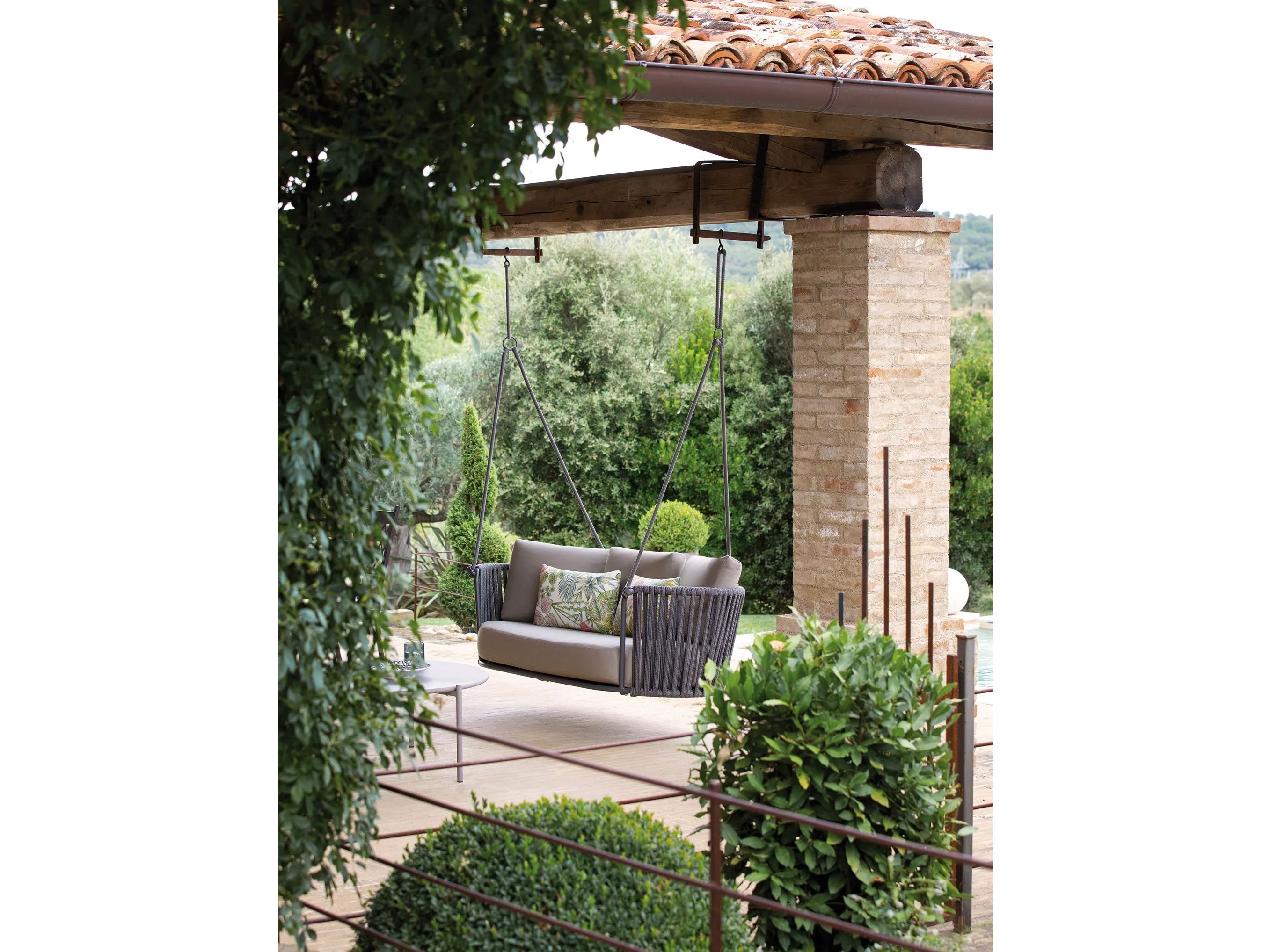 2-местное подвесное сиденье из ткани Vermobil Daisy Rope ARCH-00060741 - Вид №2