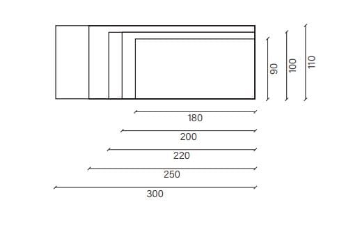 Прямоугольная столешница из дуба Devina Nais Smart ARCH-00116781 - Вид №8