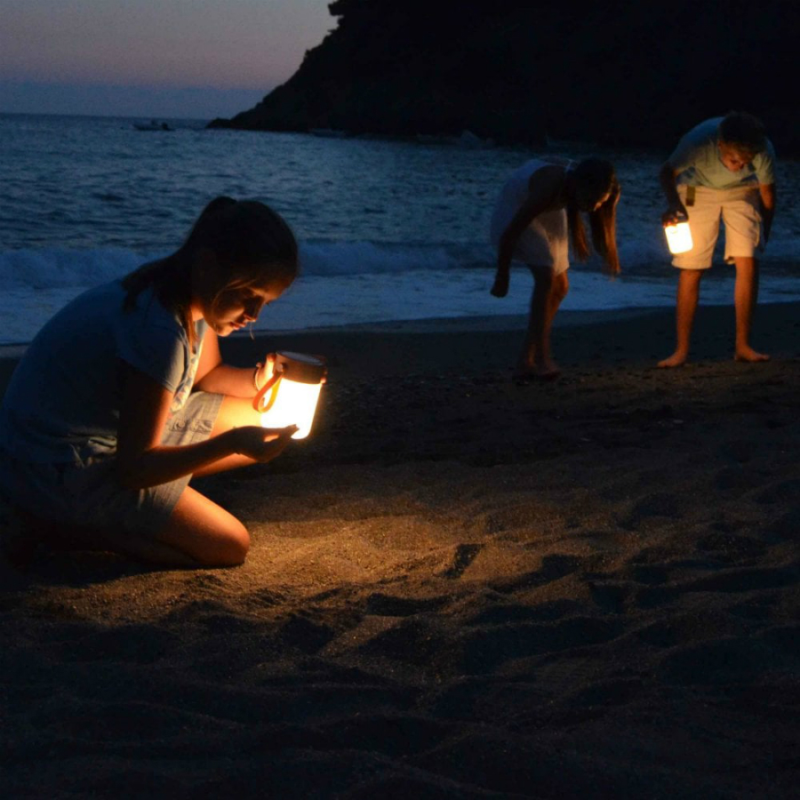 Колонка беспроводная Colors Led Sound Jar, золотая Halo Design 800476 - Вид №2