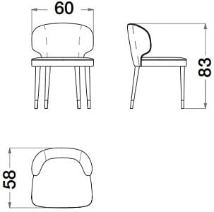Тканевое кресло CPRN HOMOOD Starlight ARCH-00149661 - Вид №2