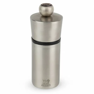 Мельница для перца из нержавеющей стали 10 см хром Pocket PEUGEOT ДИЗАЙНЕРСКИЕ 00-3952002 Хром