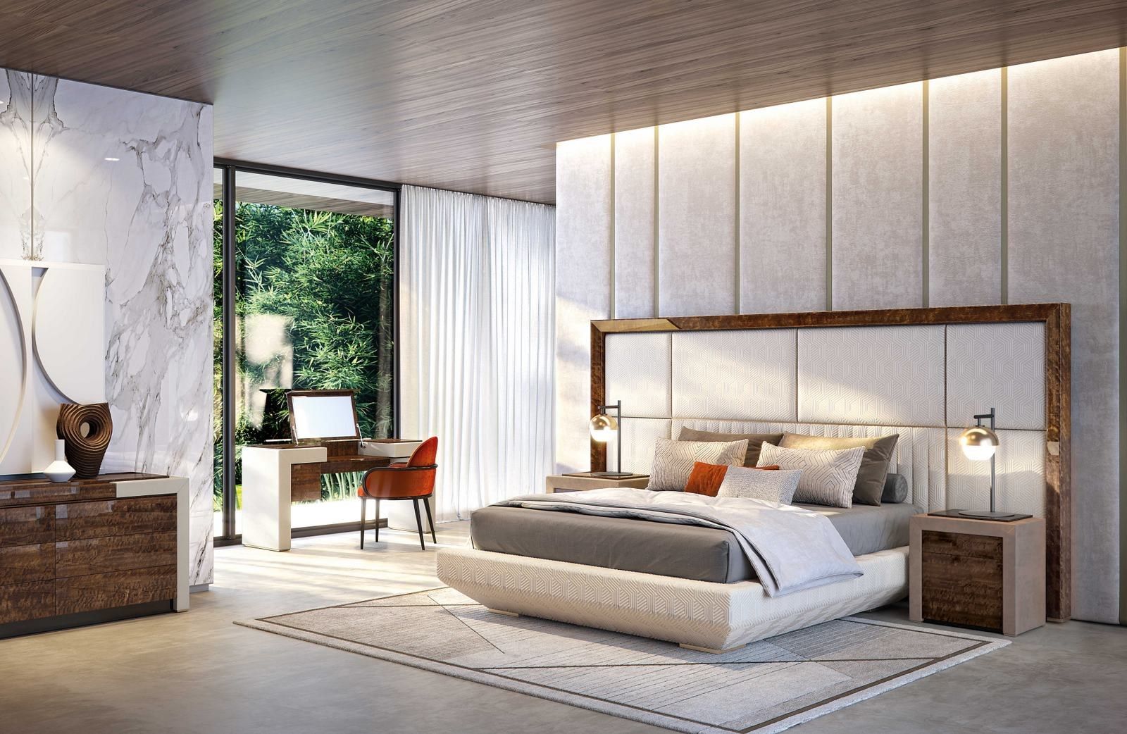 Кожаная кровать размера "king-size" с высоким изголовьем Capital Collection KIMERA XL ARCH-00147445 - Вид №3