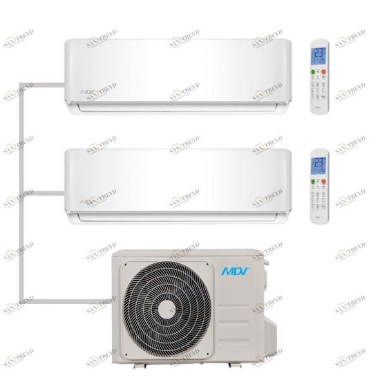 Мульти-сплит система MDV MD2O-14HFN1 на две комнаты Shivaki sun-id-369830