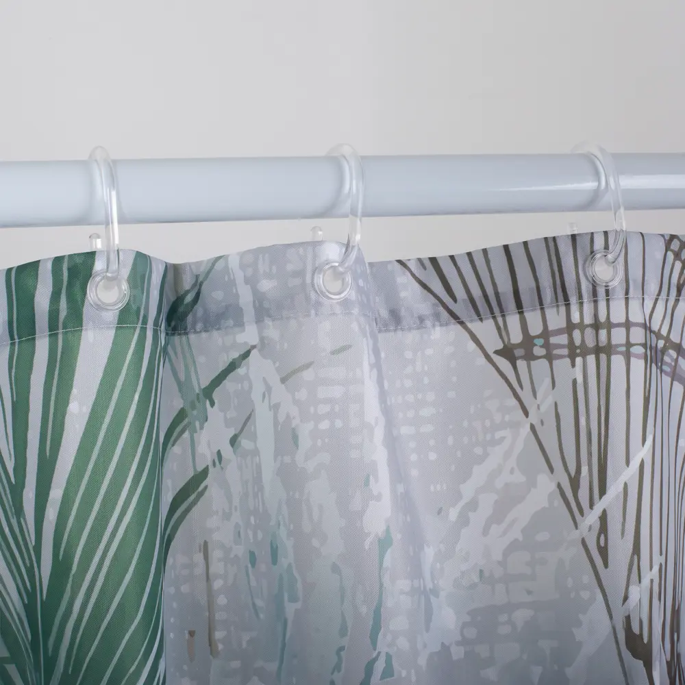 89380335 Штора для ванной Iddis Nature LM14P18i11 200x180 см полиэстер цвет белый STLM-1572808 - Вид №3