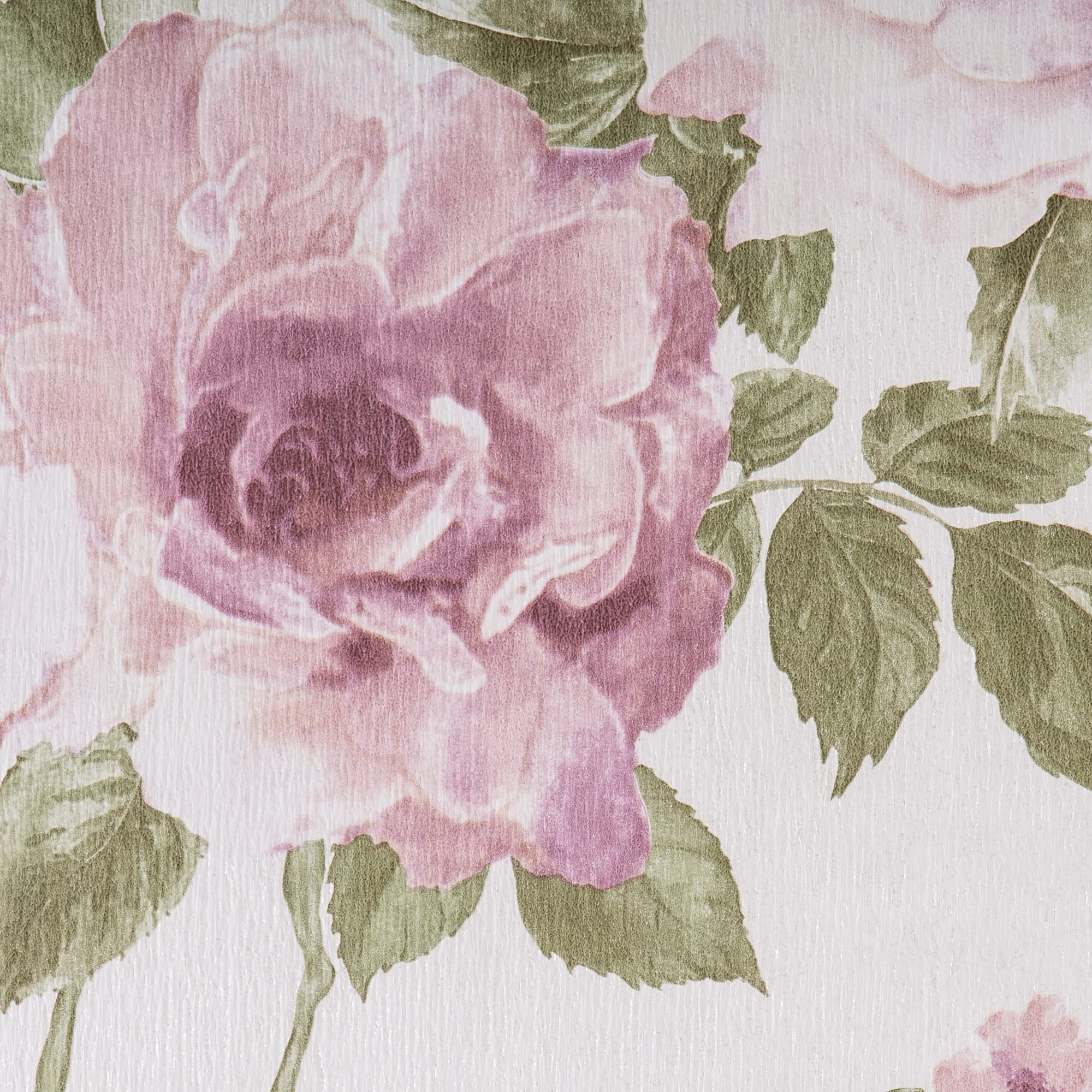82938332 Обои бумажные 0.53 м 4619 бело-розовые Шиповник Santreyd  - Вид №1