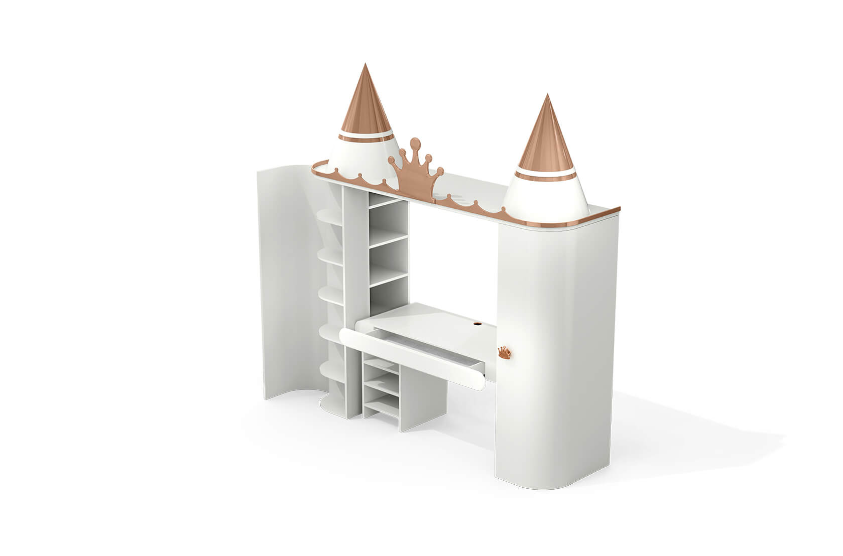 CIST369 Детский туалетный столик Короли и королевы Circu  - Вид №3