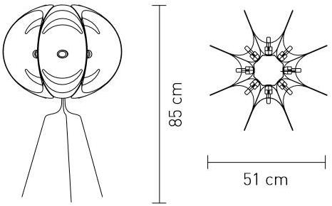 Slamp Настольная лампа Atlante sun-id-1420855 - Вид №4
