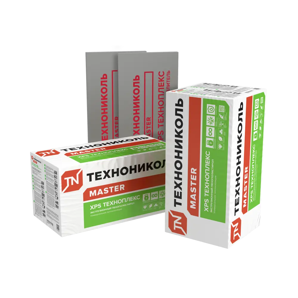 Экструдированный пенополистирол XPS 40 мм 600x1200 мм 6.844 м² ТЕХНОНИКОЛЬ STLM-2105158 - Вид №4