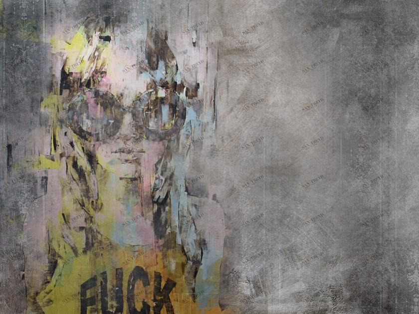 MOMENTI Авторский художественный принт Crazy home paintings Mg-018